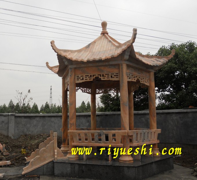 荊門(mén)石雕亭子